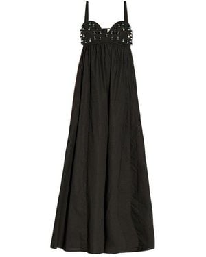 Ulla Johnson Embellished Maxi Dress - Black