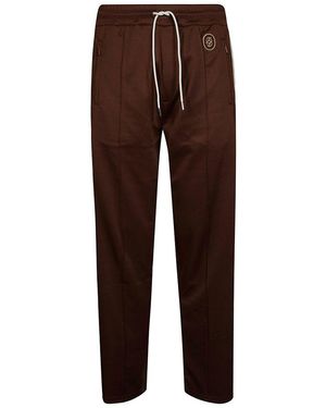 Drole de Monsieur Drawstring Track Trousers - Brown