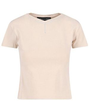 Y. Project T-Shirts And Polos - Natural