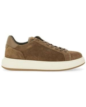 Woolrich Arrow Lace-Up Sneakers - Brown