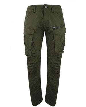 G-Star RAW Straight-Leg Cargo Trousers - Green