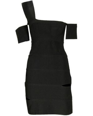 Alexander McQueen Bandage Dress - Black