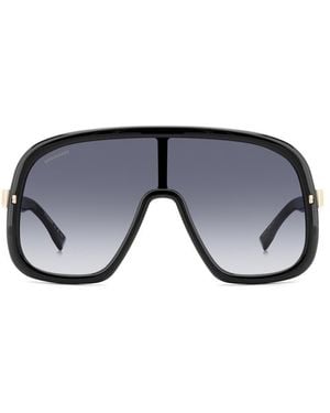 DSquared² Pilot Frame Sunglasses - Black