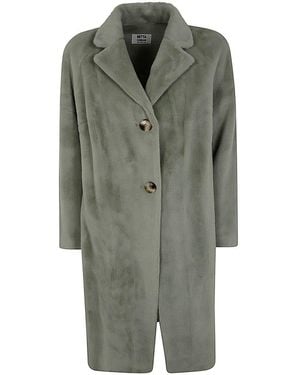 Betta Corradi Double-Breasted Coat - Green