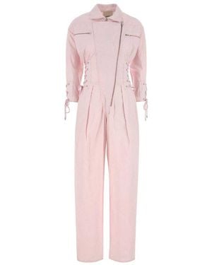 Isabel Marant Light Pink Cotton Irianna Jumpsuit