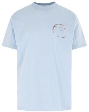 Carhartt Java Crewneck T-Shirt - Blue
