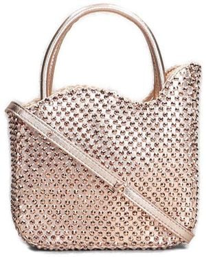 Le Silla Gilda Embellished Mini Tote Bag - Pink