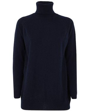 Drumohr Turtleneck Sweater - Blue