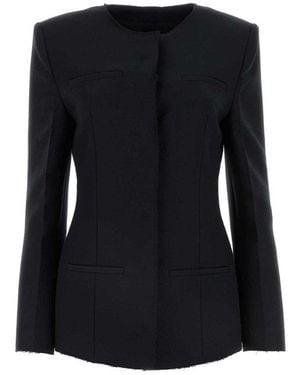 MSGM Jackets And Vests - Black