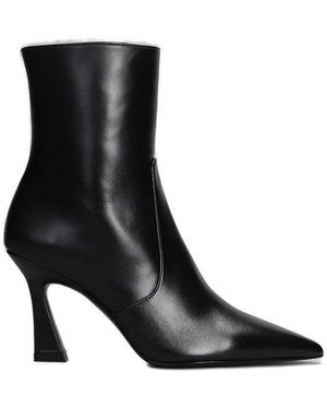 Stuart Weitzman Vinnie Ankle Boots - Black