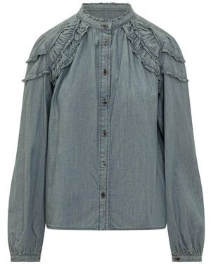 Isabel Marant Milya Blouse - Blue