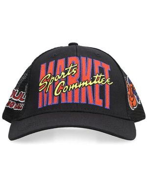 Market Embroidered Sports Baseball Cap