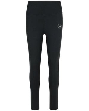 adidas By Stella McCartney Logo Printed Training Leggings - Black