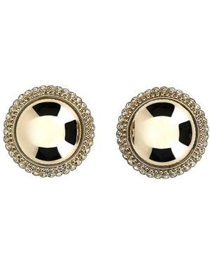 Alessandra Rich 'Boule' Earrings - Metallic