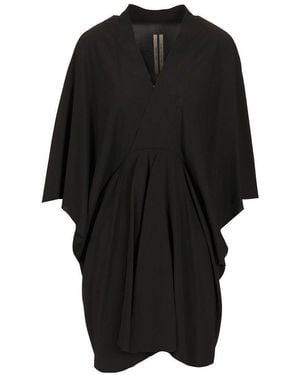 Rick Owens Half Moon Mini Dress - Black