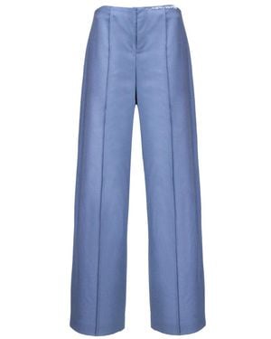 Marni Wide Leg Trousers - Blue