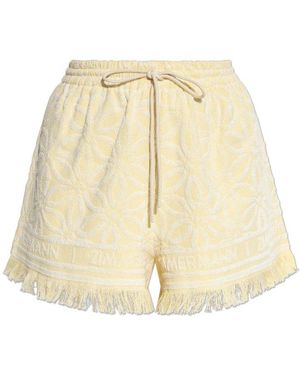 Zimmermann Coco Towelling Shorts - Natural