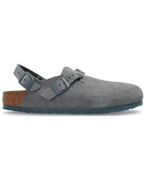 Birkenstock Tokio Slip-On Clogs - Gray