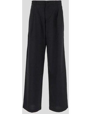 FAMILY FIRST Wide Leg Trousers - Blue