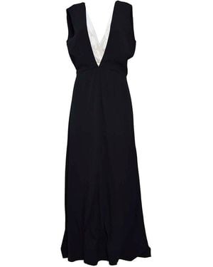 Colville Two Way Cady Layered Maxi Dress - Black