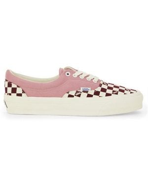 Vans Era Reissue 95 Panelled Trainers - Pink