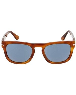 Persol Square-Frame Sunglasses - Blue