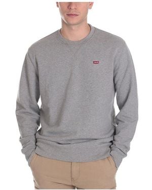 Levi's Original Housemark Crewneck Sweatshirt - Grey
