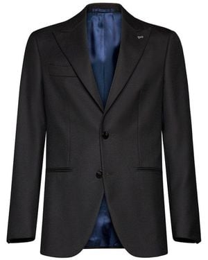 D4.0 Classic Blazer Jacket - Blue