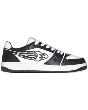 ENTERPRISE JAPAN Ej Rocket Lace-Up Sneakers - White