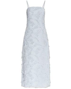 Samsøe & Samsøe Textured Midi Dress - White