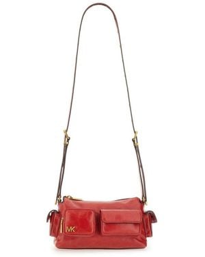 MICHAEL Michael Kors Dakota Small Shoulder Bag - Red