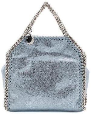 Stella McCartney Falabella Mini Top Handle Bag - Blue