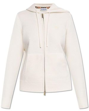 Burberry Cashmere Sweatshirt - White