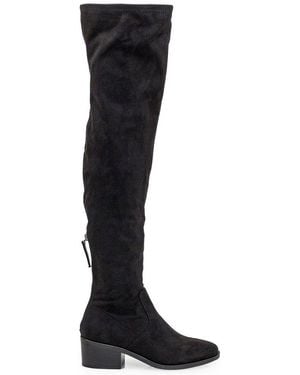 Steve Madden Over-The-Knee Boots - Black