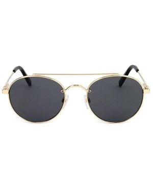Bally Round Frame Sunglasses - Black