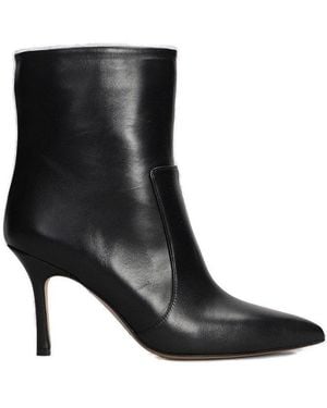 The Seller Pointed Toe Boots - Black