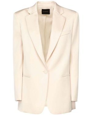 ANDAMANE Single-Breasted Blazer - Natural