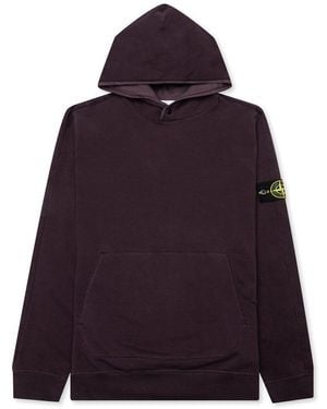 Stone Island Compass Badge Hoodie - Purple
