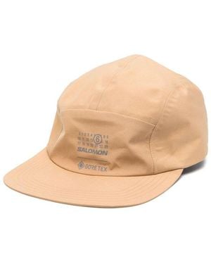 MM6 by Maison Martin Margiela X Salomon Logo Printed Hat - Natural