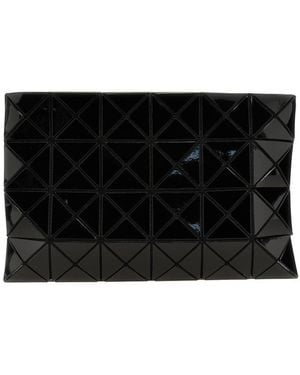 Issey Miyake Lucent Geometric Pattern Shoulder Bag - Black