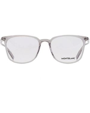 Montblanc Rectangular Frame Glasses - White