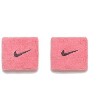Nike Swoosh Premier Tennis Wristbands - Pink