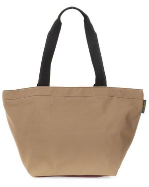 Herve Chapelier Shopping Tote Bag - Brown