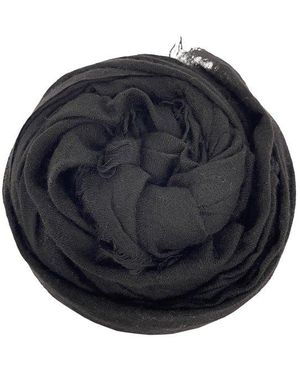 Rick Owens Sandy Mega Scarf Accessories in Black | Lyst