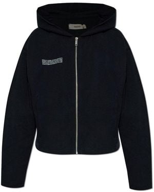 PANGAIA Zip-Up Hoodie Jumper - Blue