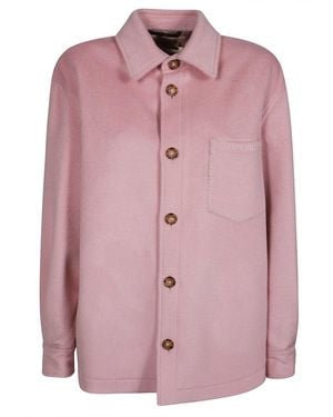 Marni Rose Wool Coat - Pink