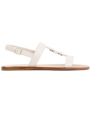Ferragamo Vida Slip-On Sandals - White
