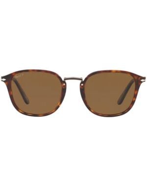 Persol Square Frame Sunglasses - Black
