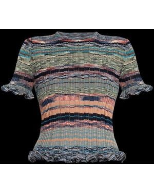 Ulla Johnson Miya Knitted Top - Black