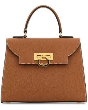 Carbotti Loren Top Handle Bag - Brown